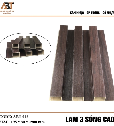 LAM 3 SÓNG CAO ABT WOOD 205 – 016v