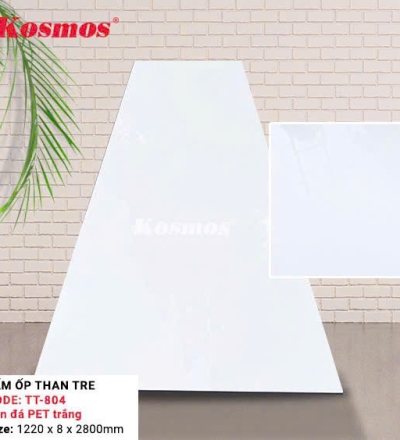 Vân đá PET trắng TT-804